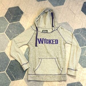 Wicked on Broadway hoodie XS never worn